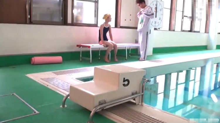 JS　無知　レイプ　中出し　スク水　日焼け跡